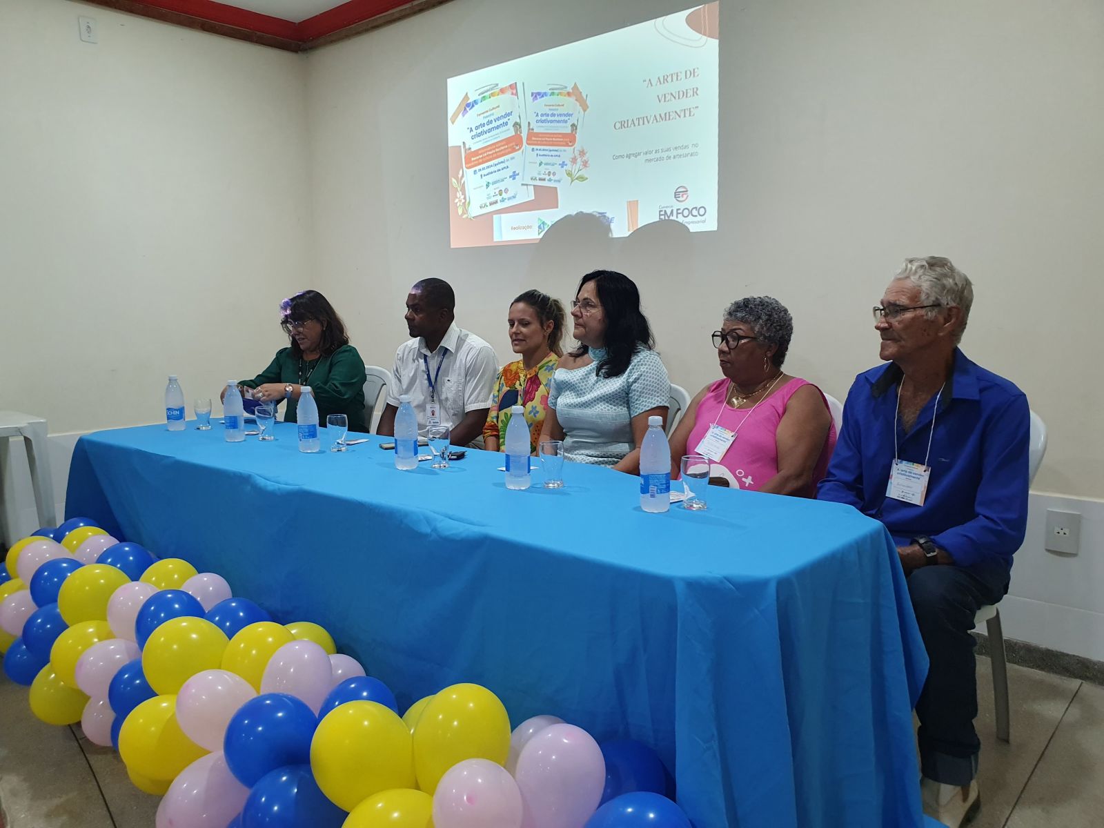 Prefeitura de Guaratinga em Parceria com SEBRAE promove palestra para fazedores de cultura - (Foto: Divulgao)
