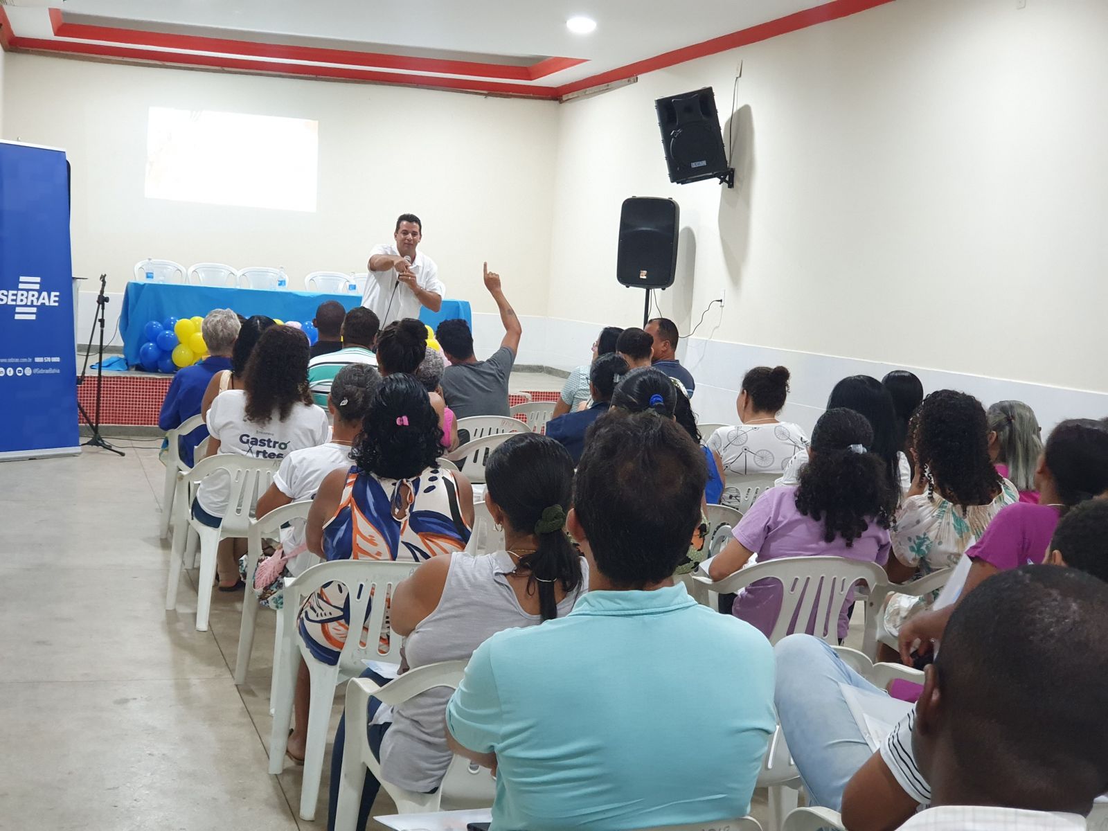 Prefeitura de Guaratinga em Parceria com SEBRAE promove palestra para fazedores de cultura - (Foto: Divulgao)