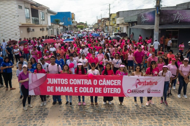 Foto: Divulgação - Outubro Rosa: Prefeitura de Itabela promove caminhada pela prevenção e pela saúde da mulher