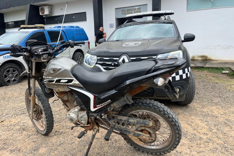 Foto: Divulgação - Guarda Municipal Ostensiva de Itabela recupera moto roubada usada em crimes