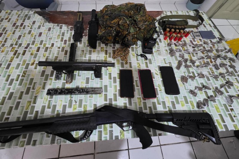 Foto: Divulgação - Operação contra o tráfico resulta em confronto e morte de suspeito em Barrolândia