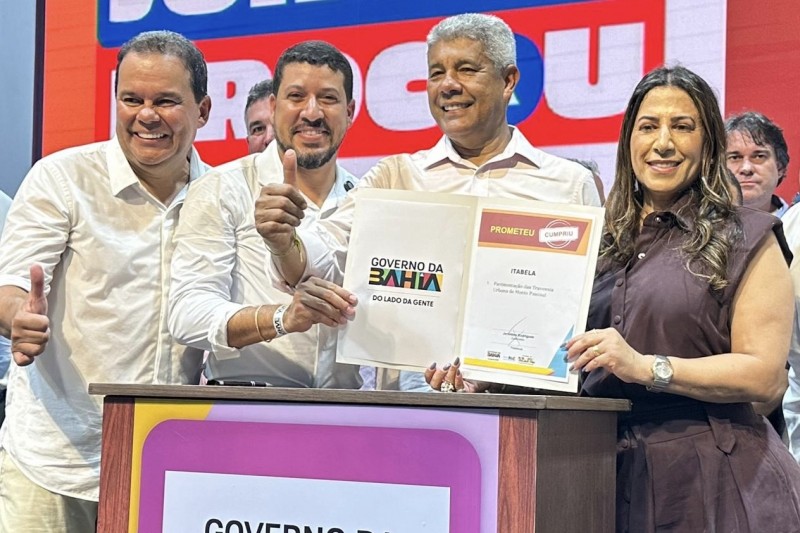 Foto: Divulgação - Prefeito Ricardo Flauzino consolida força política e garante pavimentação asfáltica histórica para distritos de Itabela