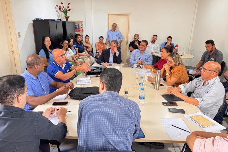 Foto: Divulgação - Prefeito Ricardo Flauzino reúne secretariado em reunião técnica administrativa
