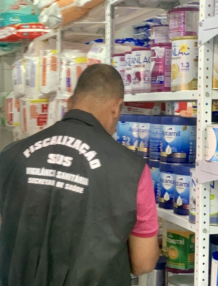 Vigil�ncia Sanit�ria de Eun�polis faz alerta de �proibi��o �e inicia fiscaliza��o na comercializa��o �de f�rmulas infantis