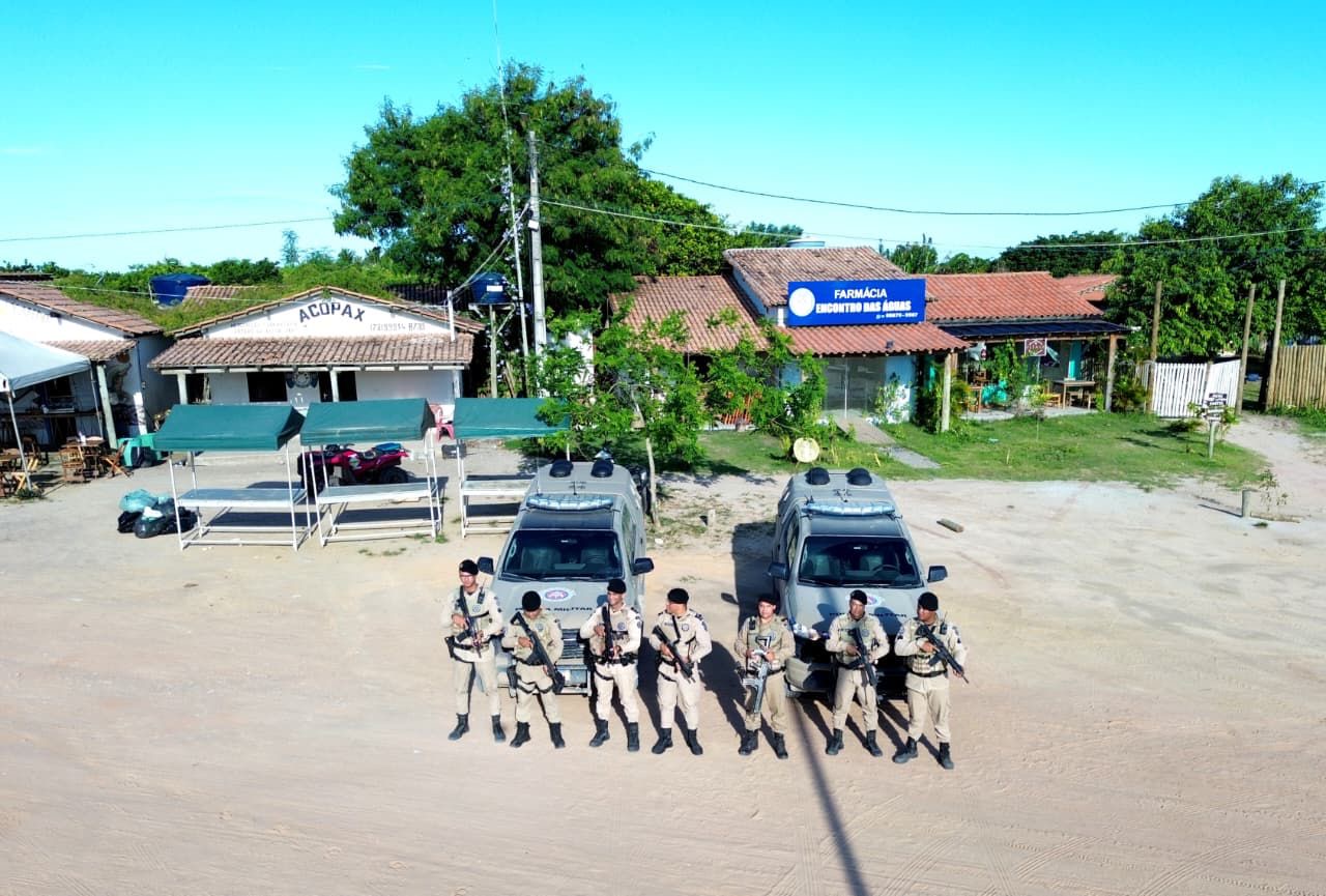 PORTO SEGURO: Pol�cia Militar intensifica policiamento no distrito de Cara�va