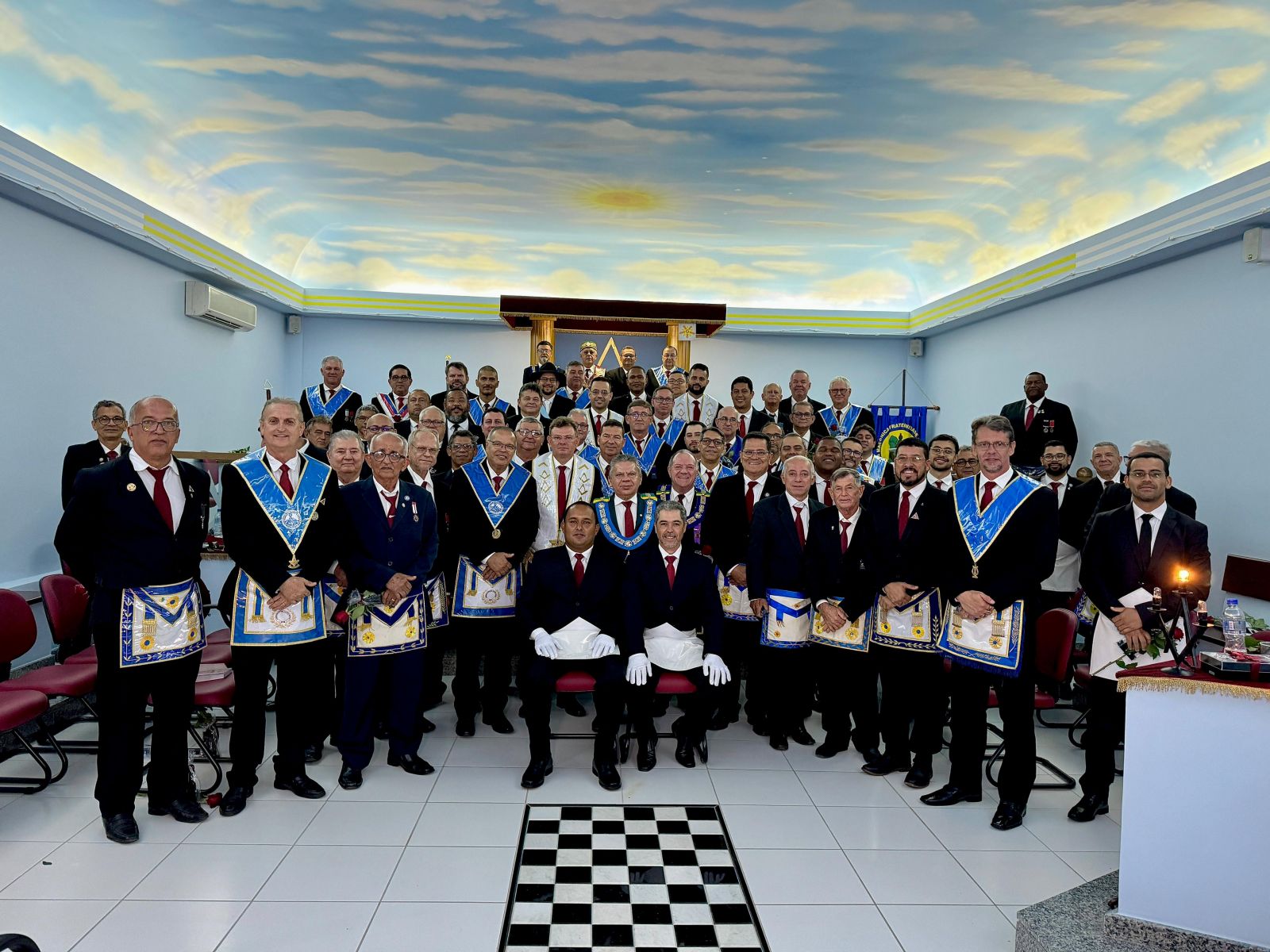 Loja Manica Fraternidade Itabelense celebra Jubileu de Prata em homenagem aos 25 Anos de fundao - (Foto: Divulgao)