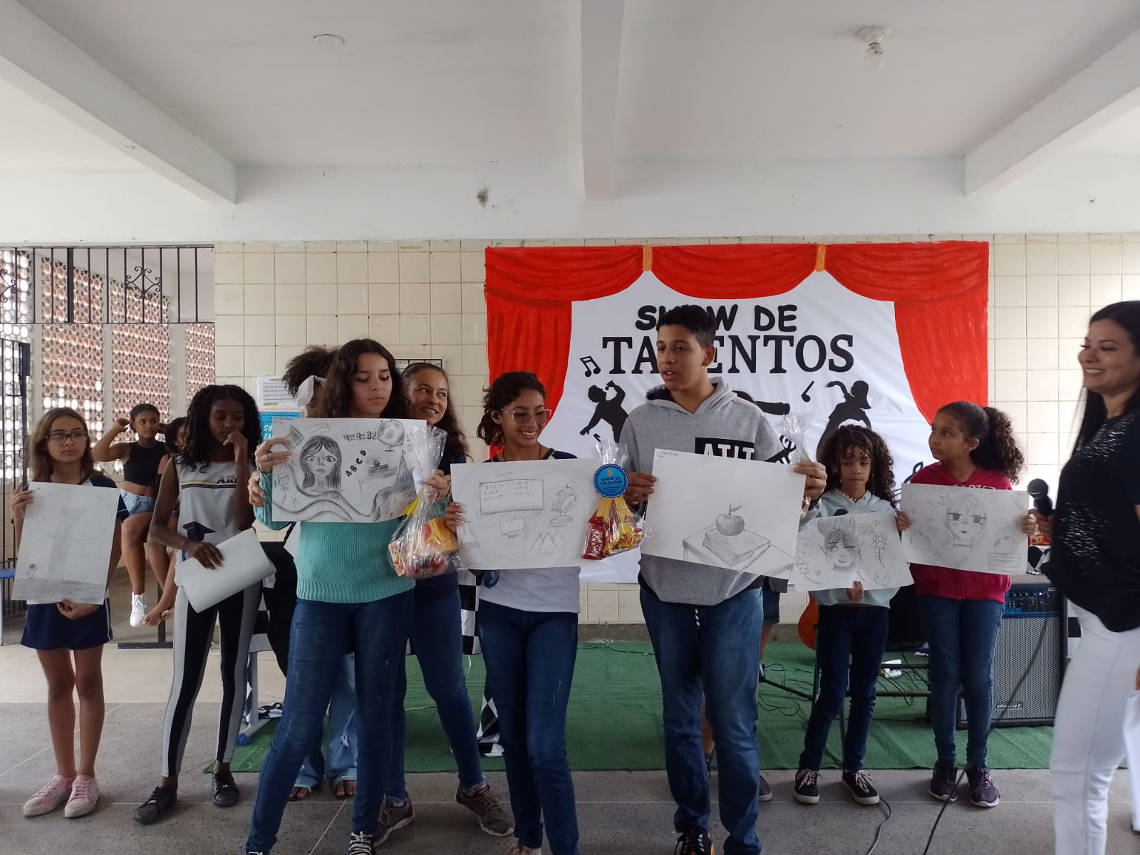 Escola da rede p�blica municipal promove show de talentos para estudantes - (Foto: Divulga��o)