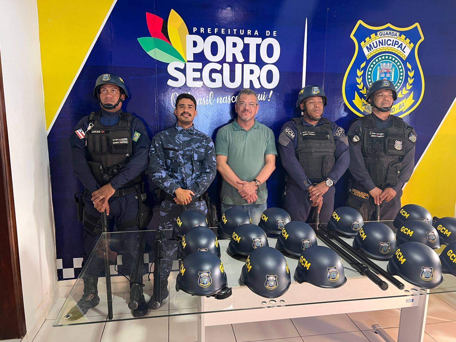 Guarda Municipal recebe equipamentos de proteção da Casa Civil - (Foto: Divulgação)