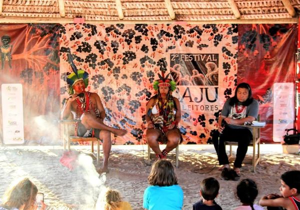 Caju tem abertura emocionante com Aw� Patax� e Roda de Conversa sobre saberes ancestrais - (Foto: Divulga��o)