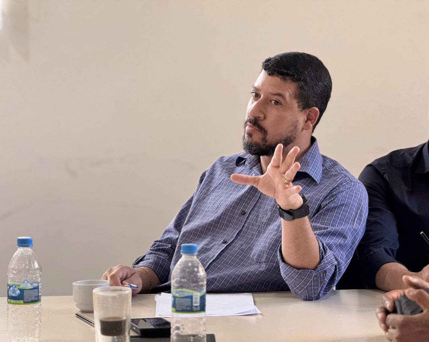 Prefeito Ricardo Flauzino reúne secretariado em reunião técnica administrativa Prefeito Ricardo Flauzino reúne secretariado em reunião técnica administrativa