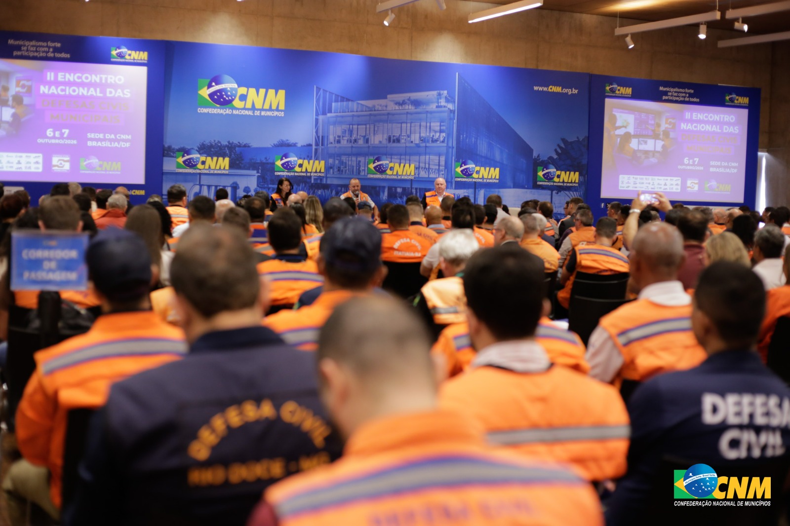 Itabela � representada no 2� Encontro Nacional das Defesas Civis Municipais em Bras�lia e debate impactos do El Ni�o 2026/2027