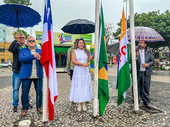 Eun�polis celebra bicenten�rio da Independ�ncia da Bahia com grandioso desfile c�vico - (Foto: Divulga��o)