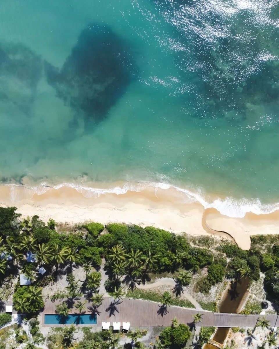 Com diria de at R$ 3.800, hotel em Trancoso  eleito o 10 melhor do mundo - (Foto: Divulgao)