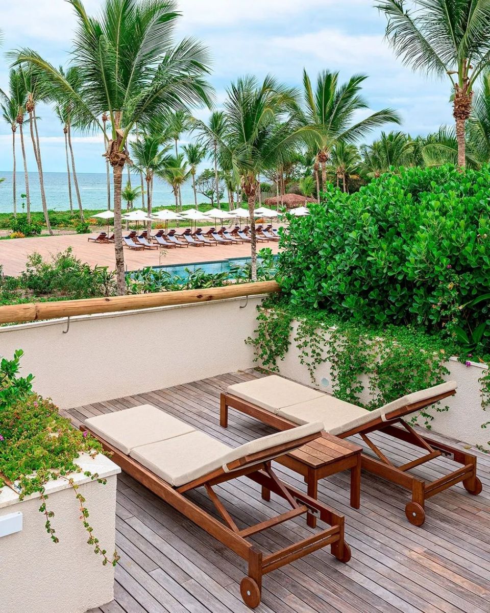 Com diria de at R$ 3.800, hotel em Trancoso  eleito o 10 melhor do mundo - (Foto: Divulgao)