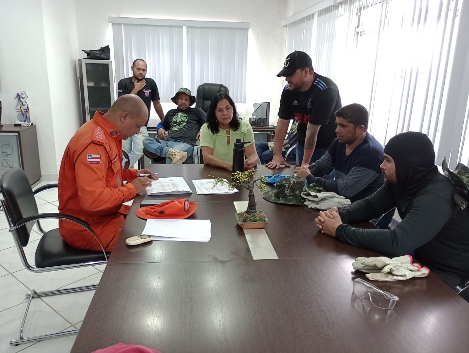Corpo de Bombeiros da Bahia conclui curso de Preveno e Combate a Incndio Florestal em Guaratinga - (Foto: Divulgao)