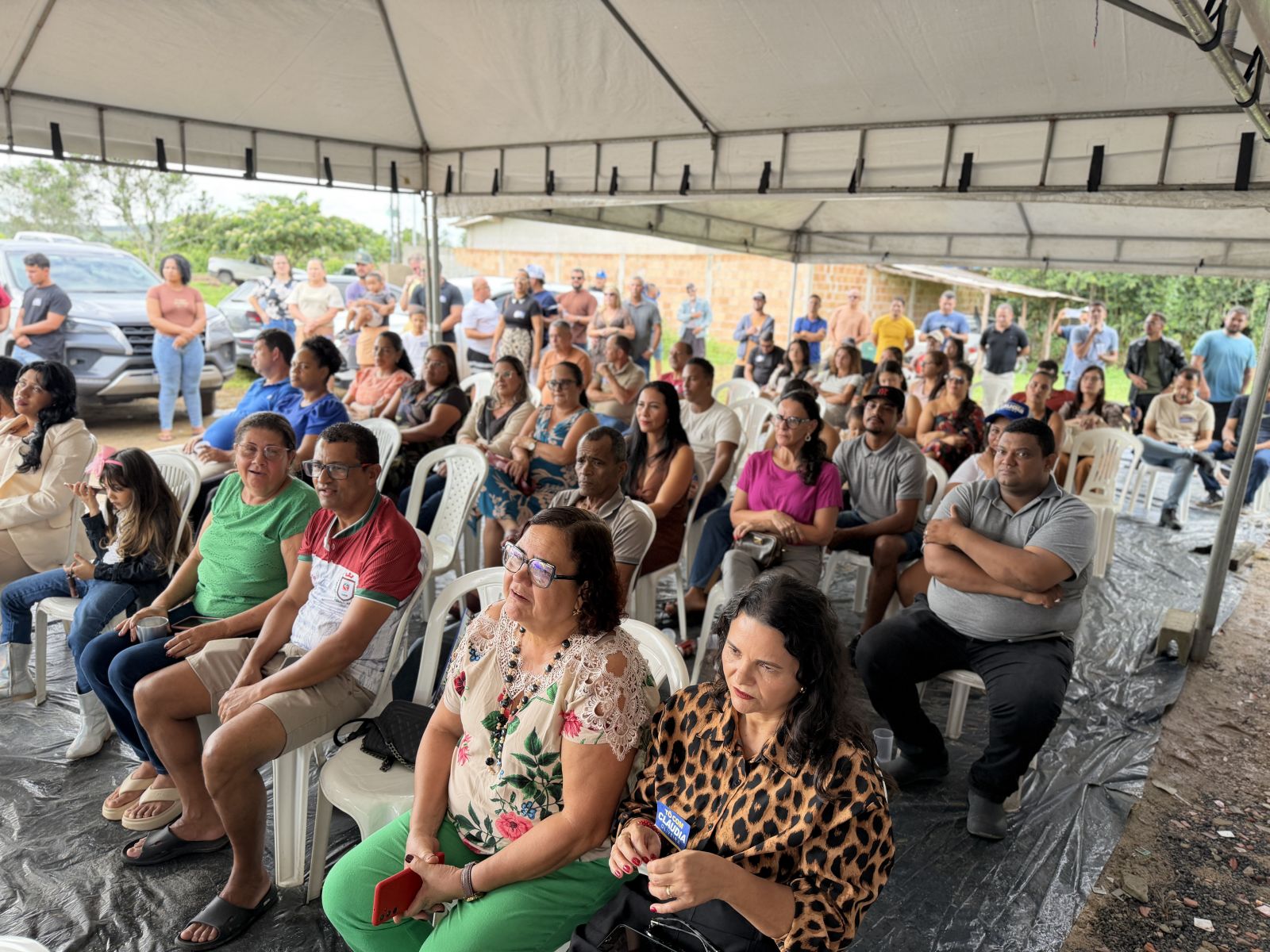 Vereador Ismael do Tempero promove encontro pol�tico e fortalece apoio � deputada Cl�udia Oliveira em Itabela. (Foto: Divulga��o)