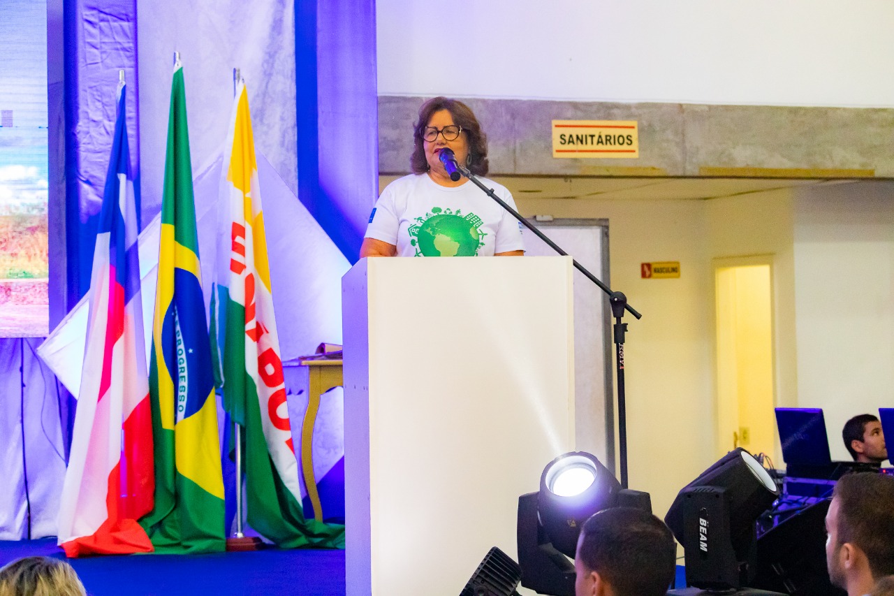 Secretria de educao Maureen Lacerda Souza, reafirmou o compromisso da gesto com a qualidade da educao em Eunpolis. (Foto: Divulgao/Ascom)