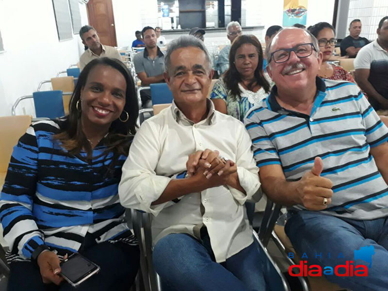 Vice-prefeito de Itabela, Gedalvo Matos participou do evento e frisou a emenda da deputada Tia Eron no valor de R$ 900 mil para Itabela. (Foto: Alex Barbosa)