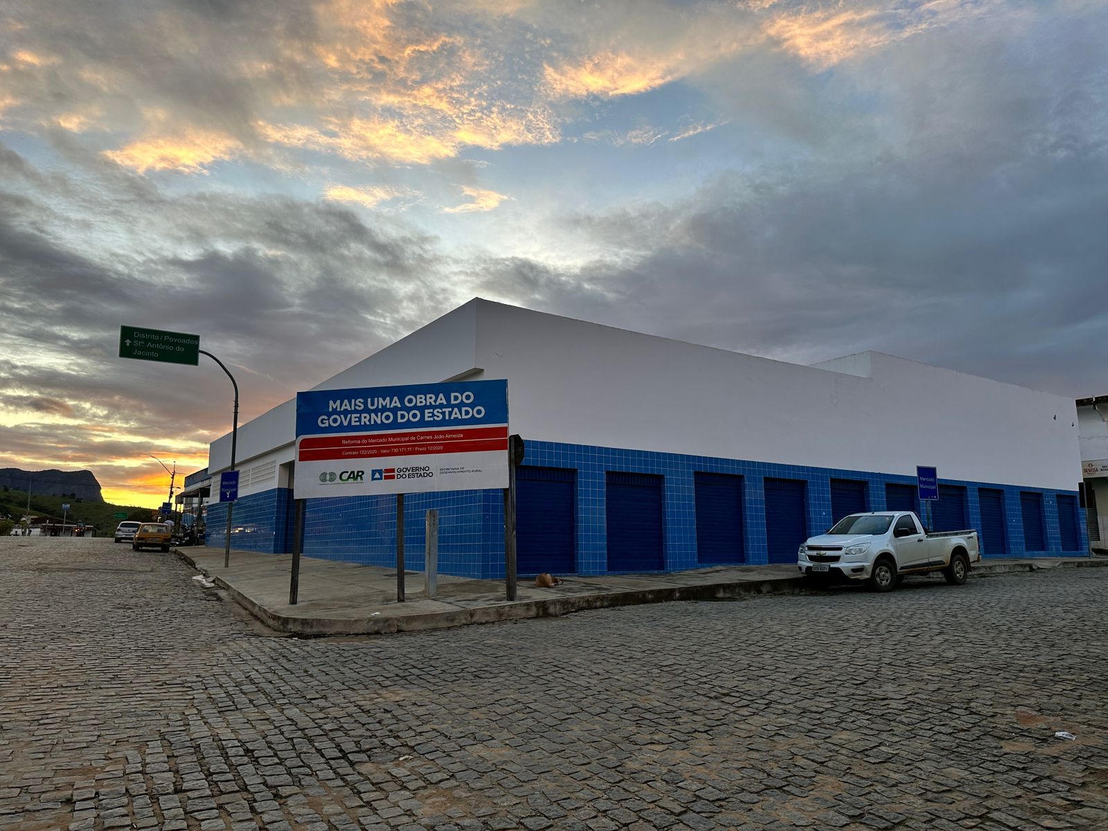 Mercado Municipal de Carnes de Guaratinga será entregue nos próximos meses. (Foto: Divulgação)