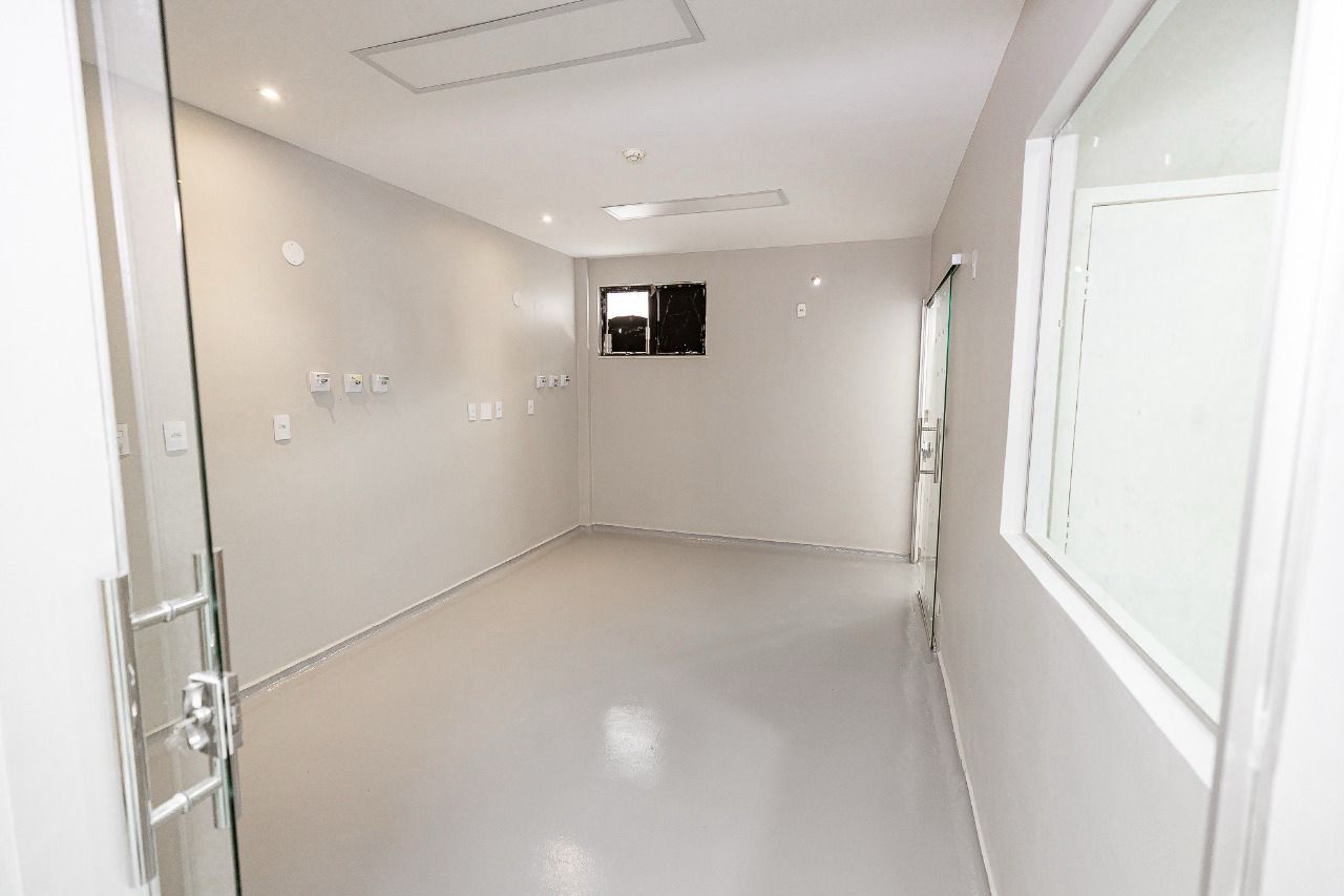 Prefeitura avana na construo da nova recepo infantil, Ala Vermelha e sala do tomgrafo do Hospital Geral de Eunpolis