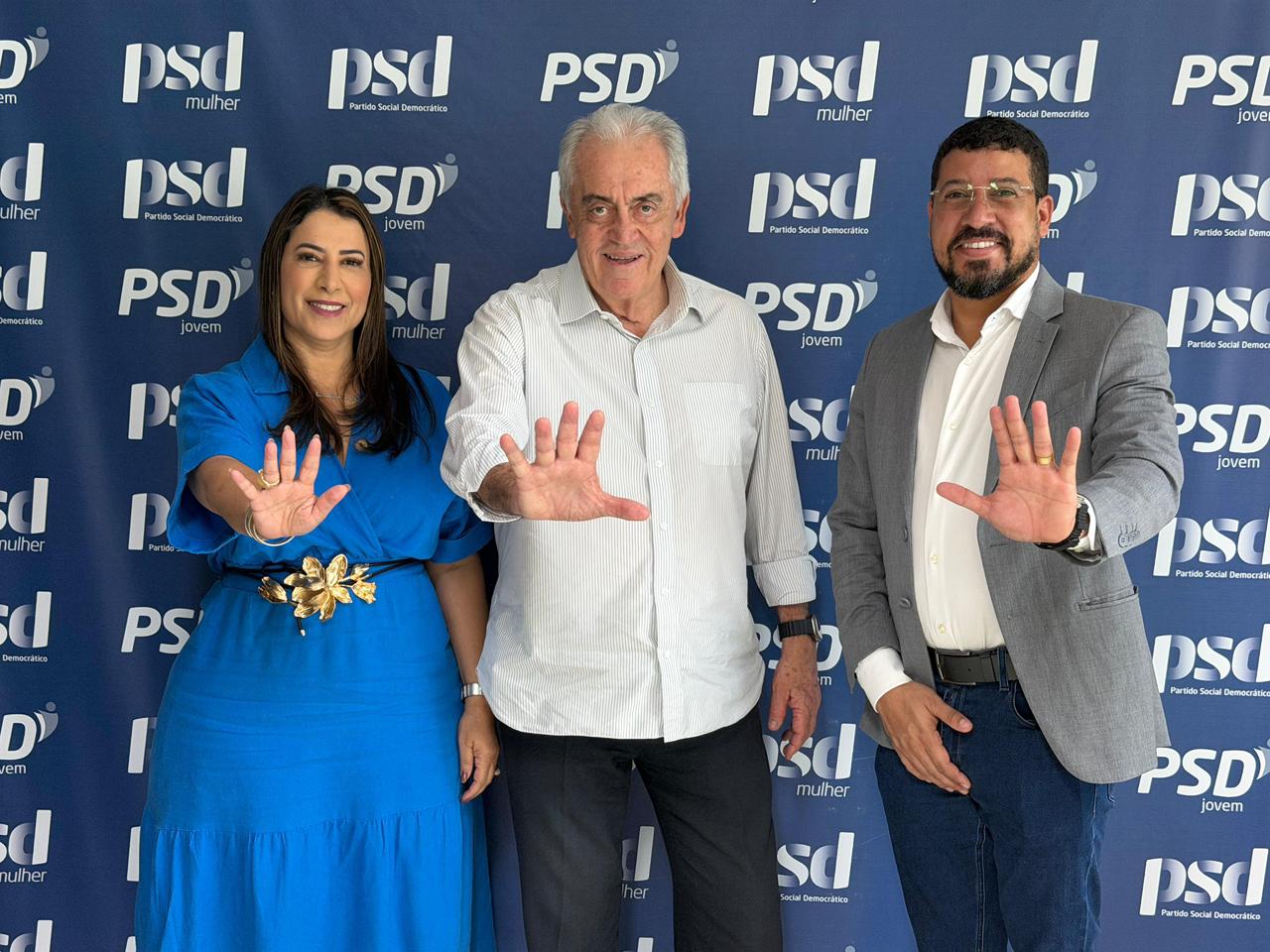 Prefeito Ricardo Flauzino cumpre agenda em Salvador e fortalece dilogo com lideranas do PSD. (Foto: Divulgao)