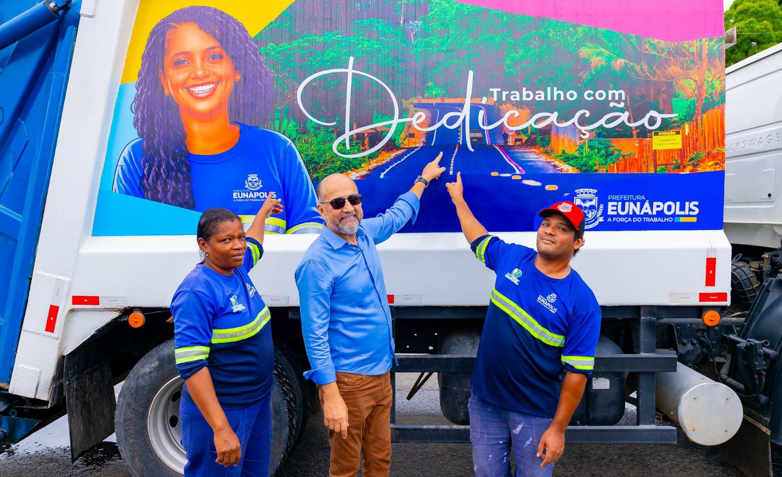 Prefeitura reforça limpeza pública com nova frota, caçambas e ampliação de equipes Prefeitura reforça limpeza pública com nova frota, caçambas e ampliação de equipes