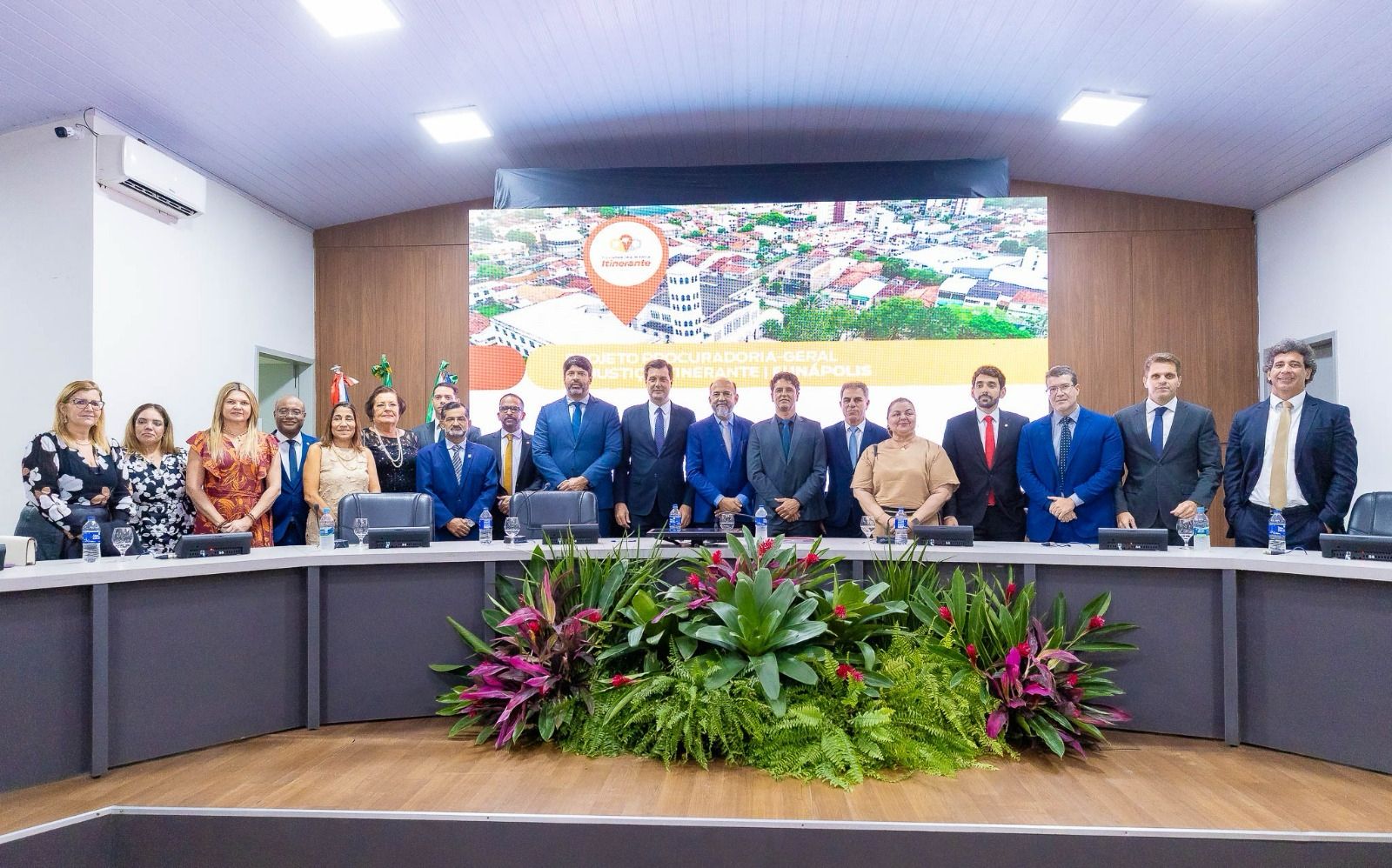 Prefeitura de Eun�polis destaca parceria com o MPBA durante cerim�nia de instala��o da PGJ Itinerante