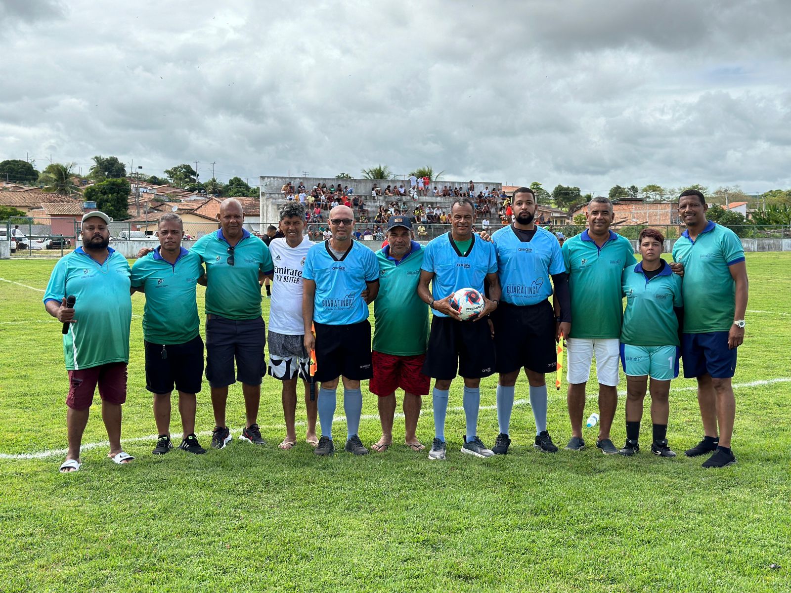 Final do campeonato municipal de futebol de Guaratinga  marcada por fortes emoes - (Foto: Divulgao)