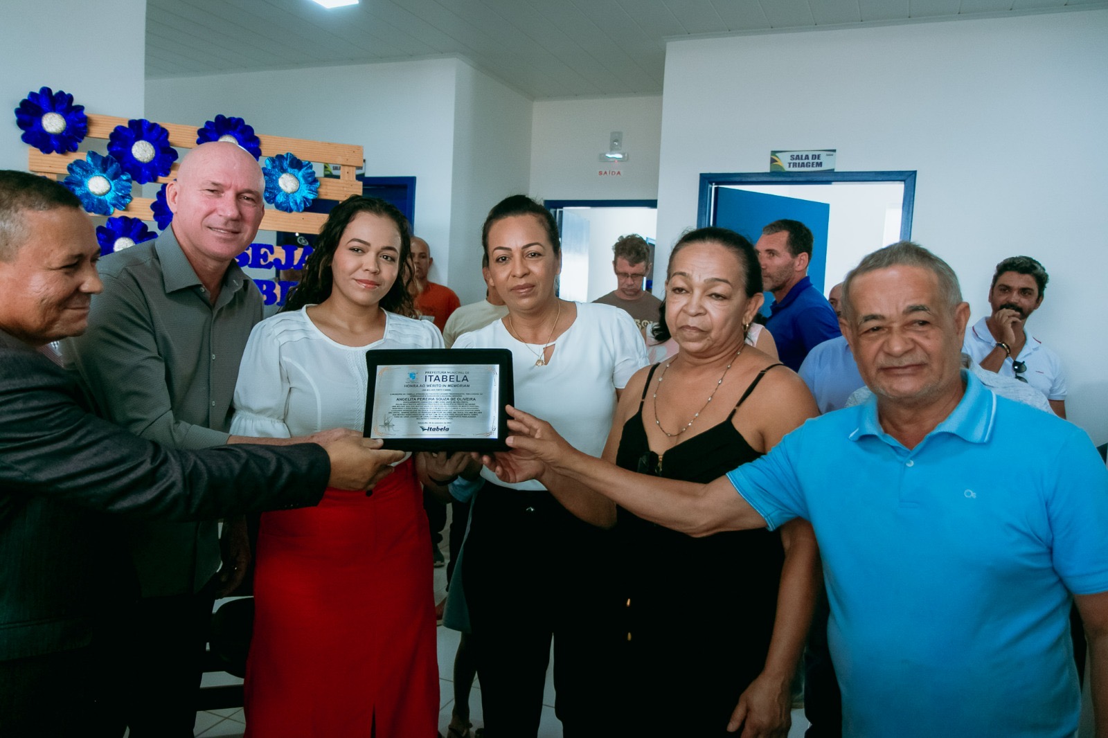 Prefeito Francisqueto inaugura unidade de sade avaliada em R$ 1 milho com recursos prprios em Monte Pascoal - (Foto: Divulgao)