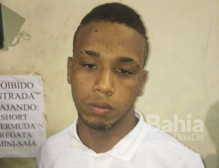 Xandy  o principal acusado da morte de adolescente, em Itabela. (Foto: Divulgao/PM)