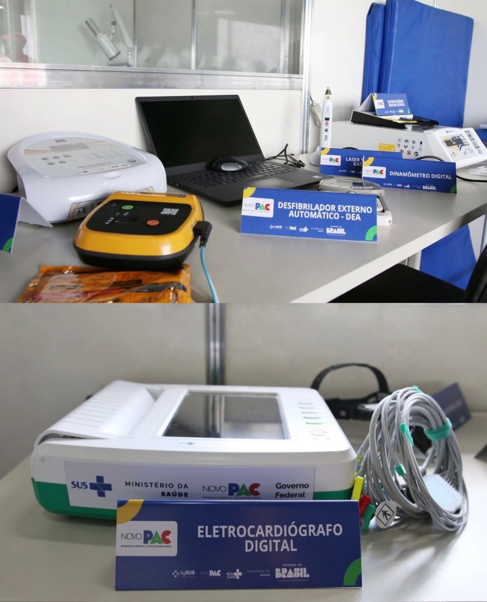 Deputada Cl�udia Oliveira recebe ambul�ncia e equipamentos para refor�ar a sa�de de Eun�polis