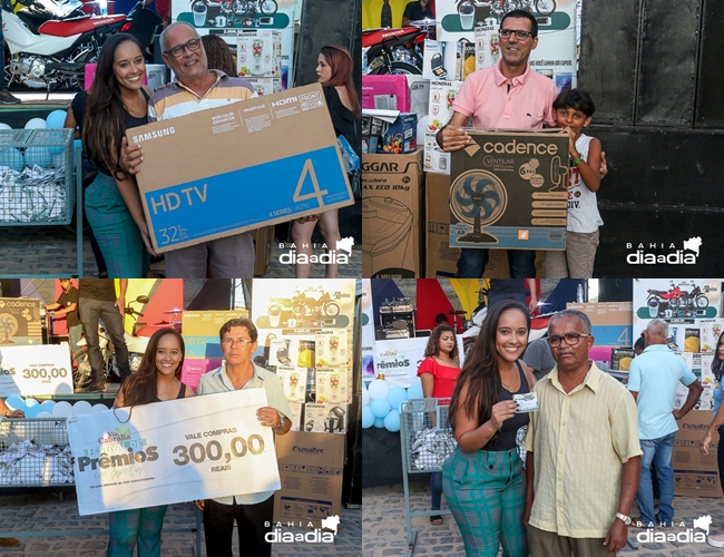 Via Cabrália Supermercados realiza sorteio de prêmios em Itabela e Guaratinga. (Foto: Joziel Costa/BAHIA DIA A DIA)