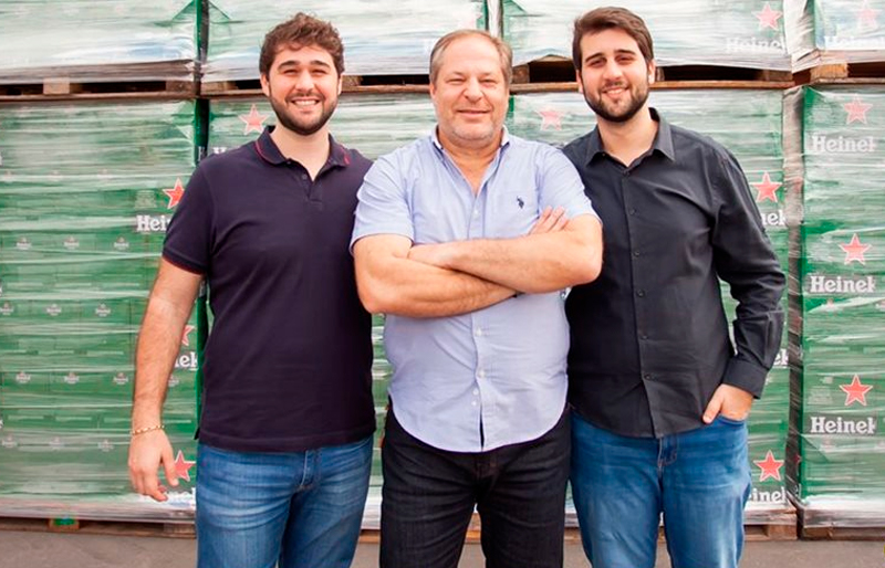 Diretores da Checon, David, Júnior e Felipe. (Foto: Divulgação)
