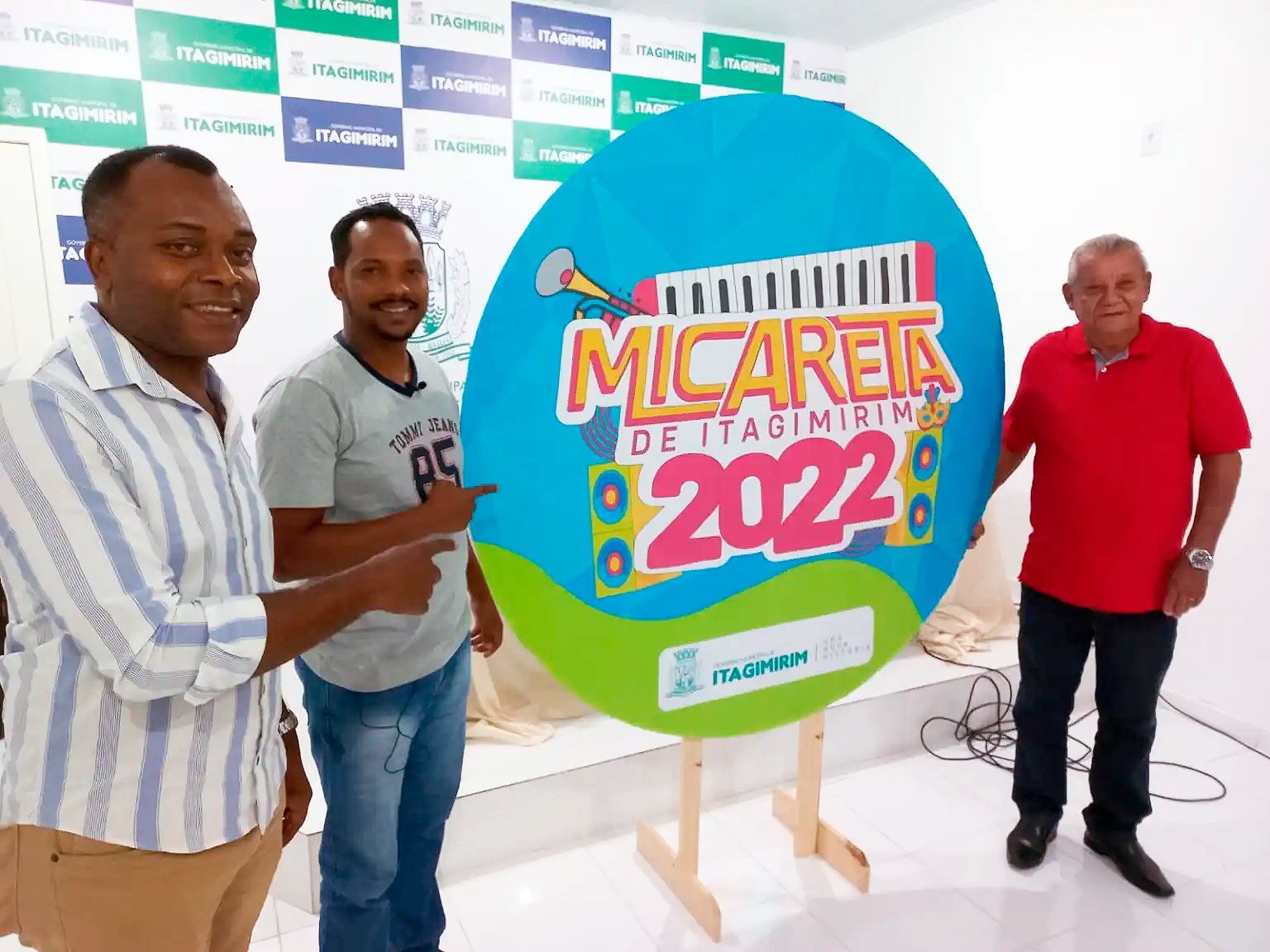 Programação oficial foi divulgada pelo prefeito Luizinho durante coletiva de imprensa na noite de terça-feira (29). (Foto: Divulgação)