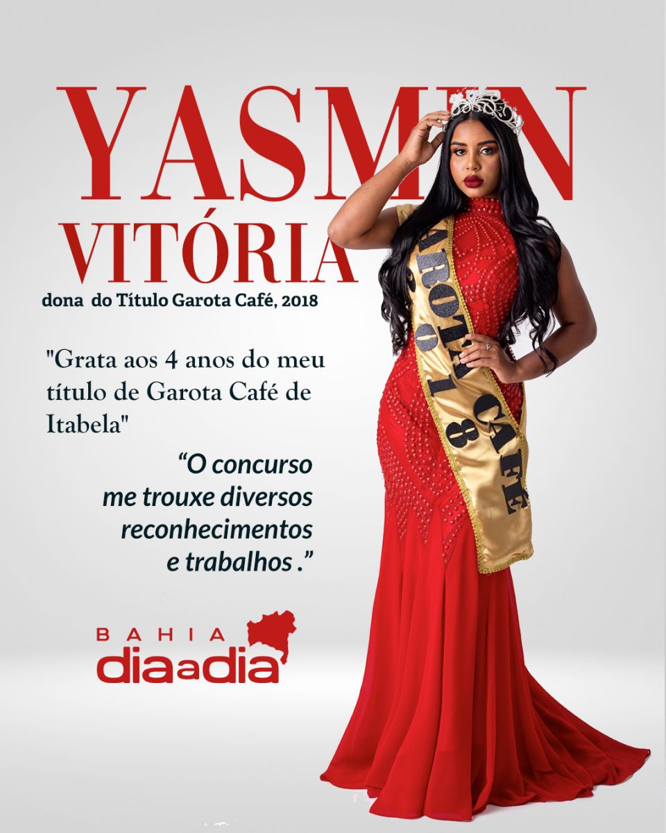Yasmin Vitria, atual Garota Caf. (Divulgao)