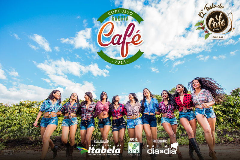 Dez candidatas concorrem ao ttulo de Garota Caf 2018. (Foto: Adilson Santos)