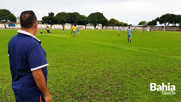 Tcnico da Seleo de Itabela, Marcos Correia garante confiana da equipe para jogo neste domingo (Foto: Alex Gonalves/BAHIA DIA A DIA)