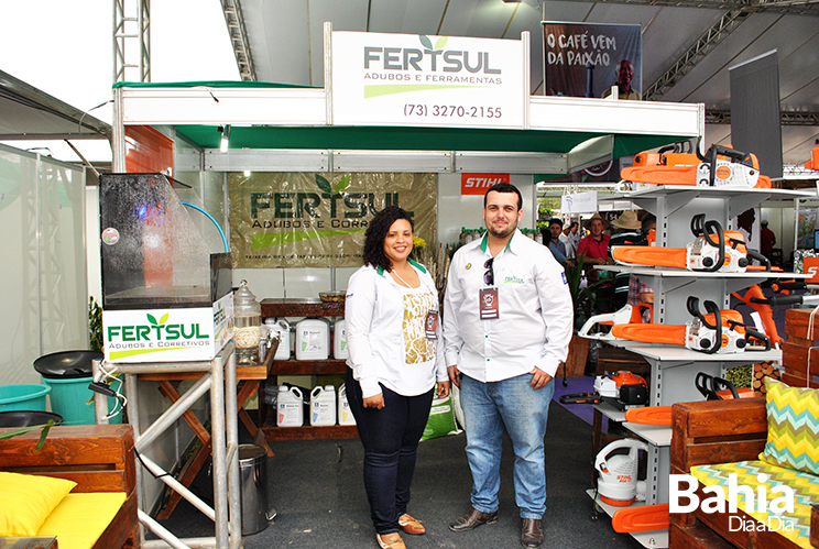 FERTSUL foi uma das empresas participantes do evento. (Foto: Luciano Pereira)