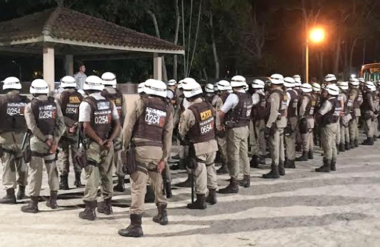 8 BPM garante policiamento no circuito do carnaval em Porto Seguro