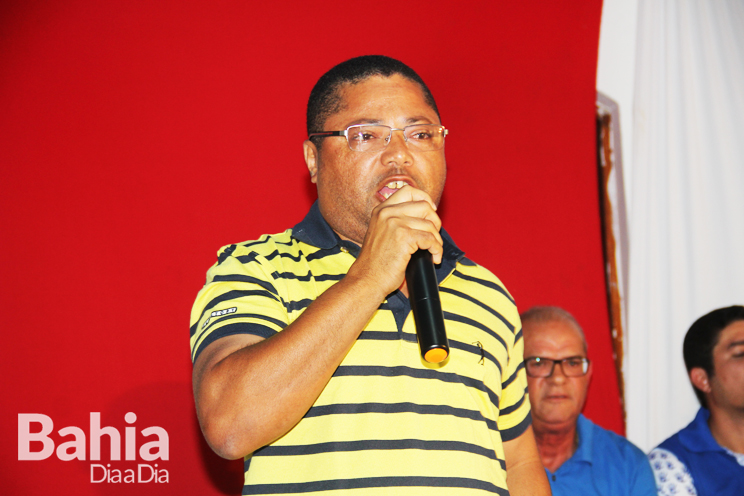 Vice-prefeito, Ezequiel Xavier, disse que estar lado a lado com a prefeita. (Foto: Alex Barbosa/Bahia Dia a Dia). 