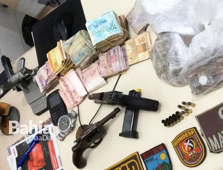 Polcia conseguiu recuperar cerca de R$ 20 mil roubados de casa lotrica.
