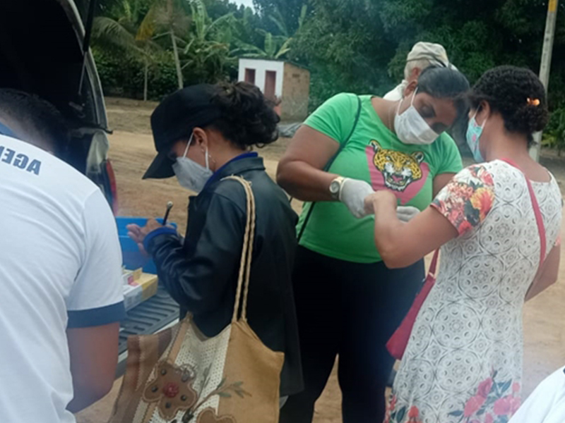 A ao est sendo realizada no assentamento Margarida Alves e zona rural adjacente, onde foram confirmados casos da doena. (Foto: Divulgao)