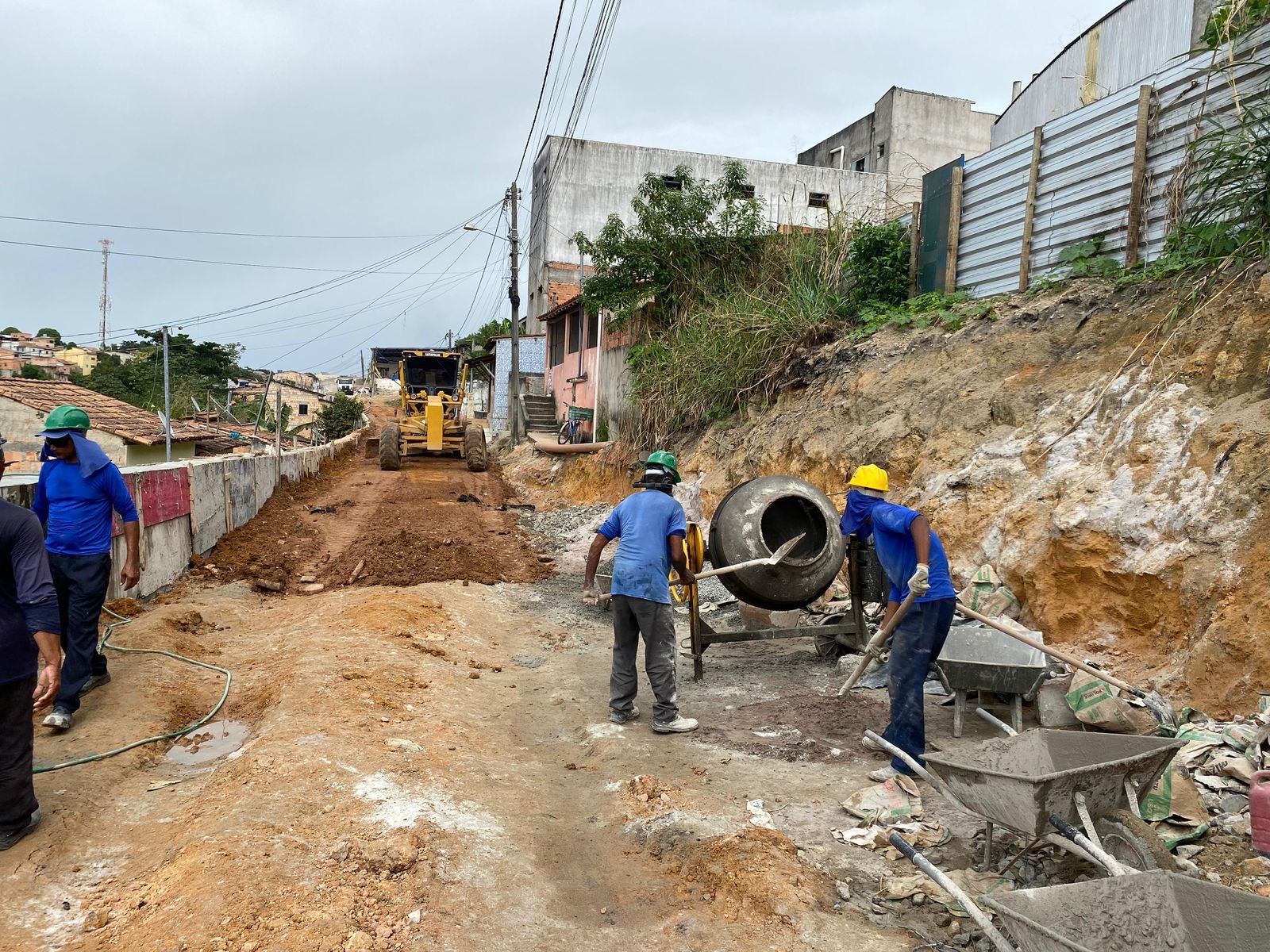 Eunpolis: segunda etapa da obra da rua Lua Nova fica pronta em julho - (Foto: Divulgao)