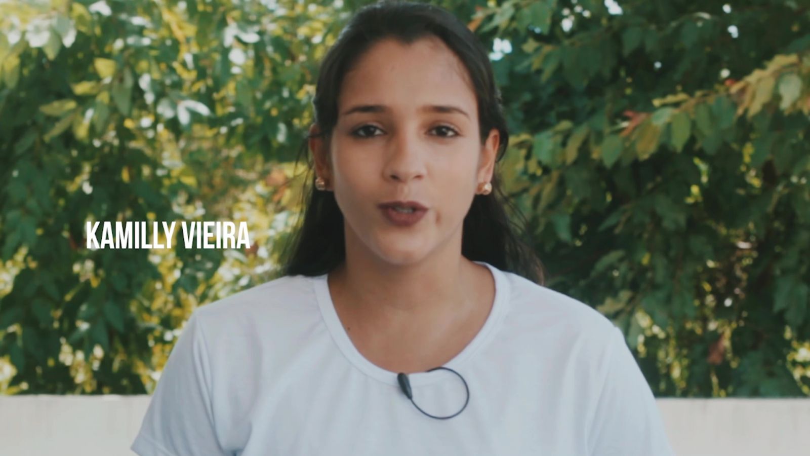 Kamilly Vieira, Voluntariada e idealizadorado projeto. (Foto: Reproduo)