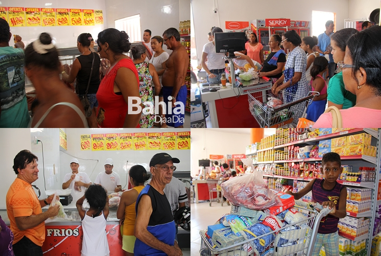 Super Rei das Compras inaugura supermercado no bairro Irm Dulce 