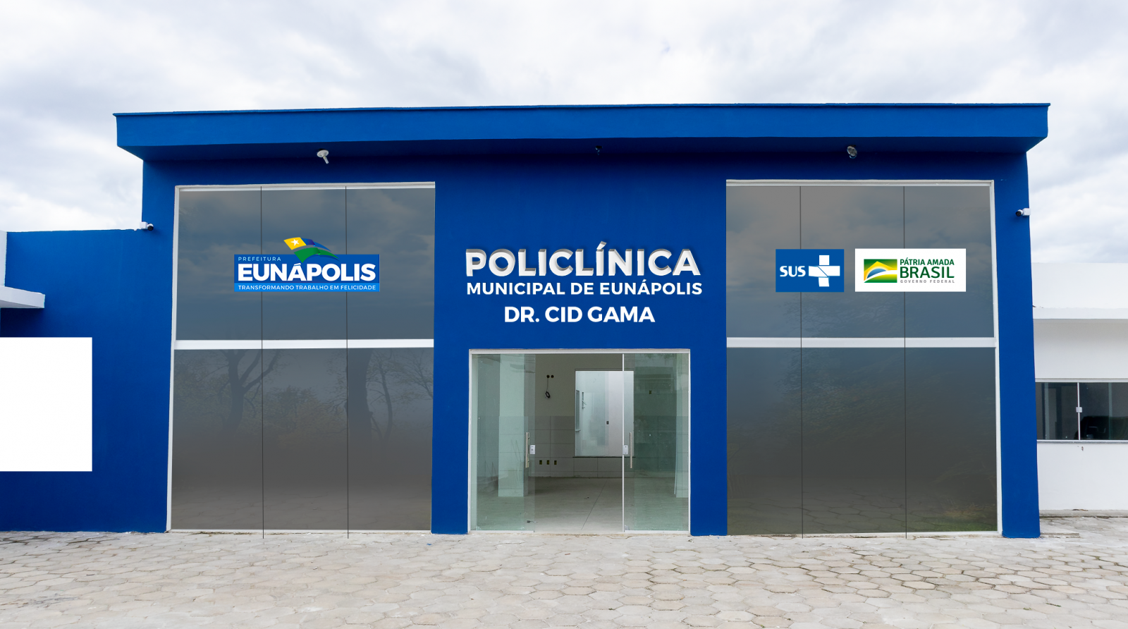 No sbado (11/05), s 10h, ser a grande inaugurao da nova Policlnica Municipal. (Foto: Divulgao)